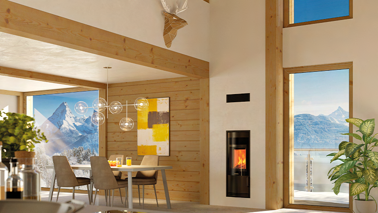 Kingfire Rondo in einem Chalet in den Bergen